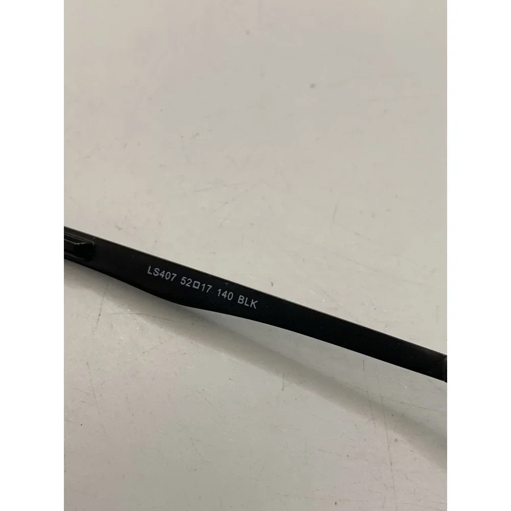 Levis Eyeglasses LS407 52-17-140 Black Cat Eye Full Rim Frame Only